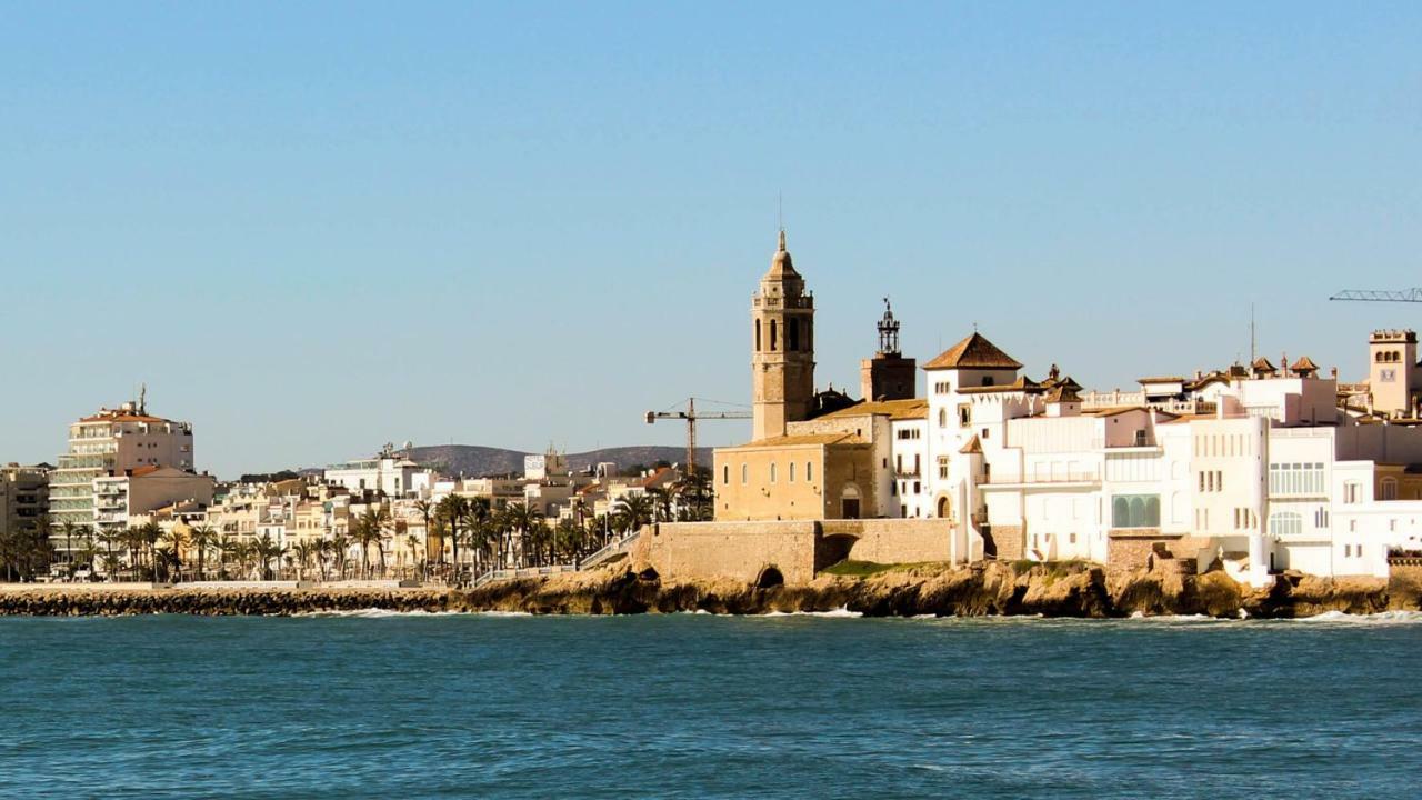 Апартаменты Sitges Atico 2 Min A Playa San Sebastian Экстерьер фото