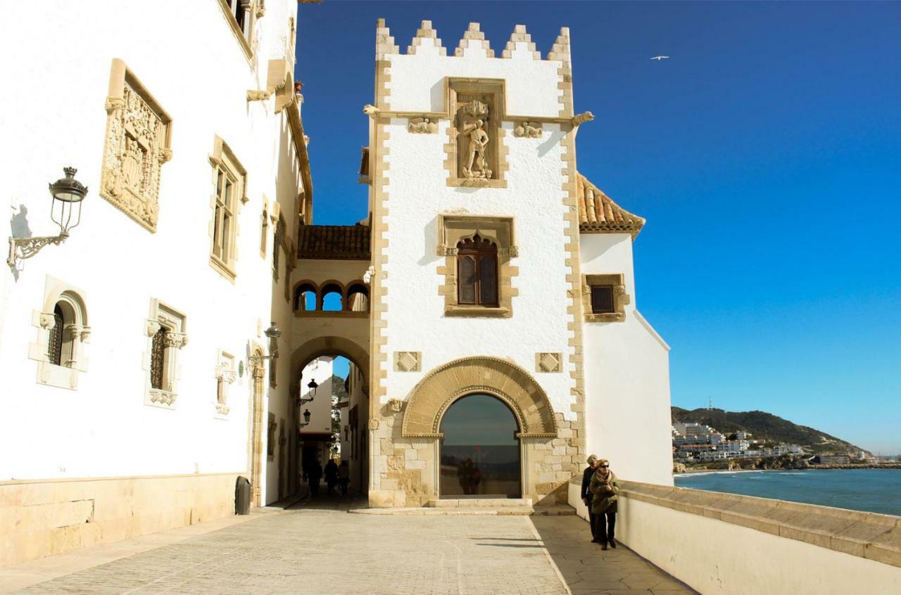 Апартаменты Sitges Atico 2 Min A Playa San Sebastian Экстерьер фото