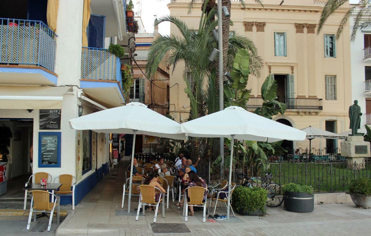 Апартаменты Sitges Atico 2 Min A Playa San Sebastian Экстерьер фото