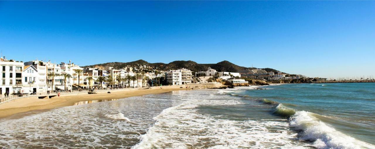 Апартаменты Sitges Atico 2 Min A Playa San Sebastian Экстерьер фото