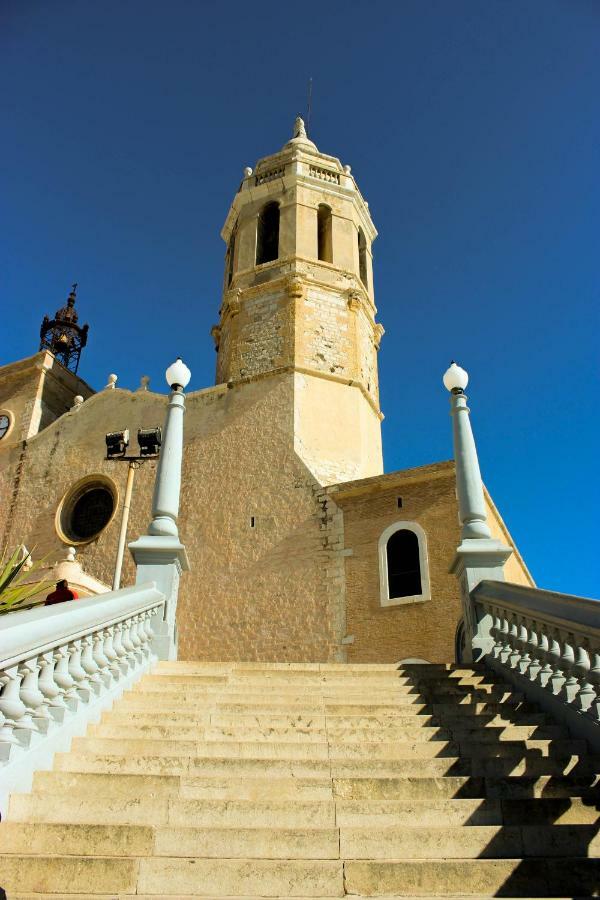 Апартаменты Sitges Atico 2 Min A Playa San Sebastian Экстерьер фото